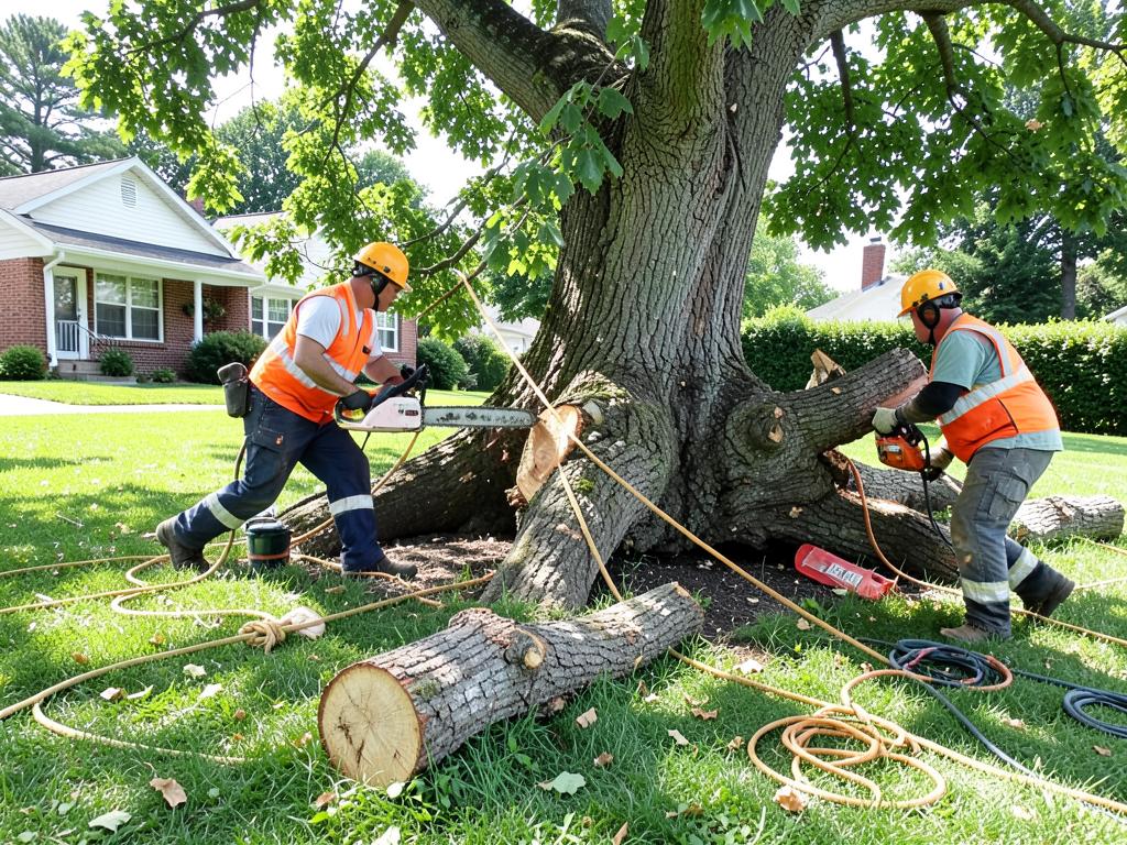 Tree Removal — Manuel Chavez Lawn Care & Landscape
